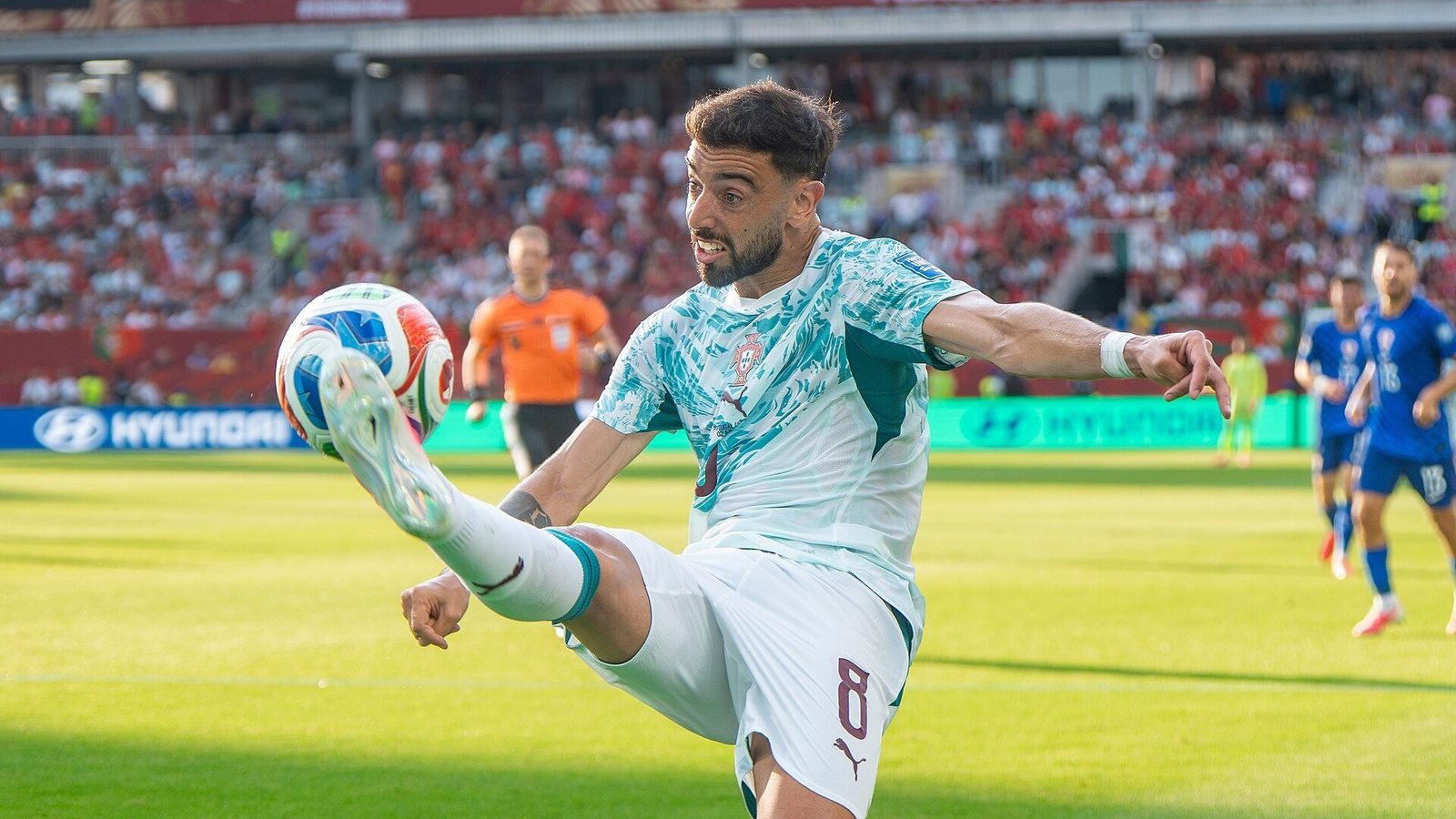 Bruno Fernandes Portugalin paidassa MM-kisoissa