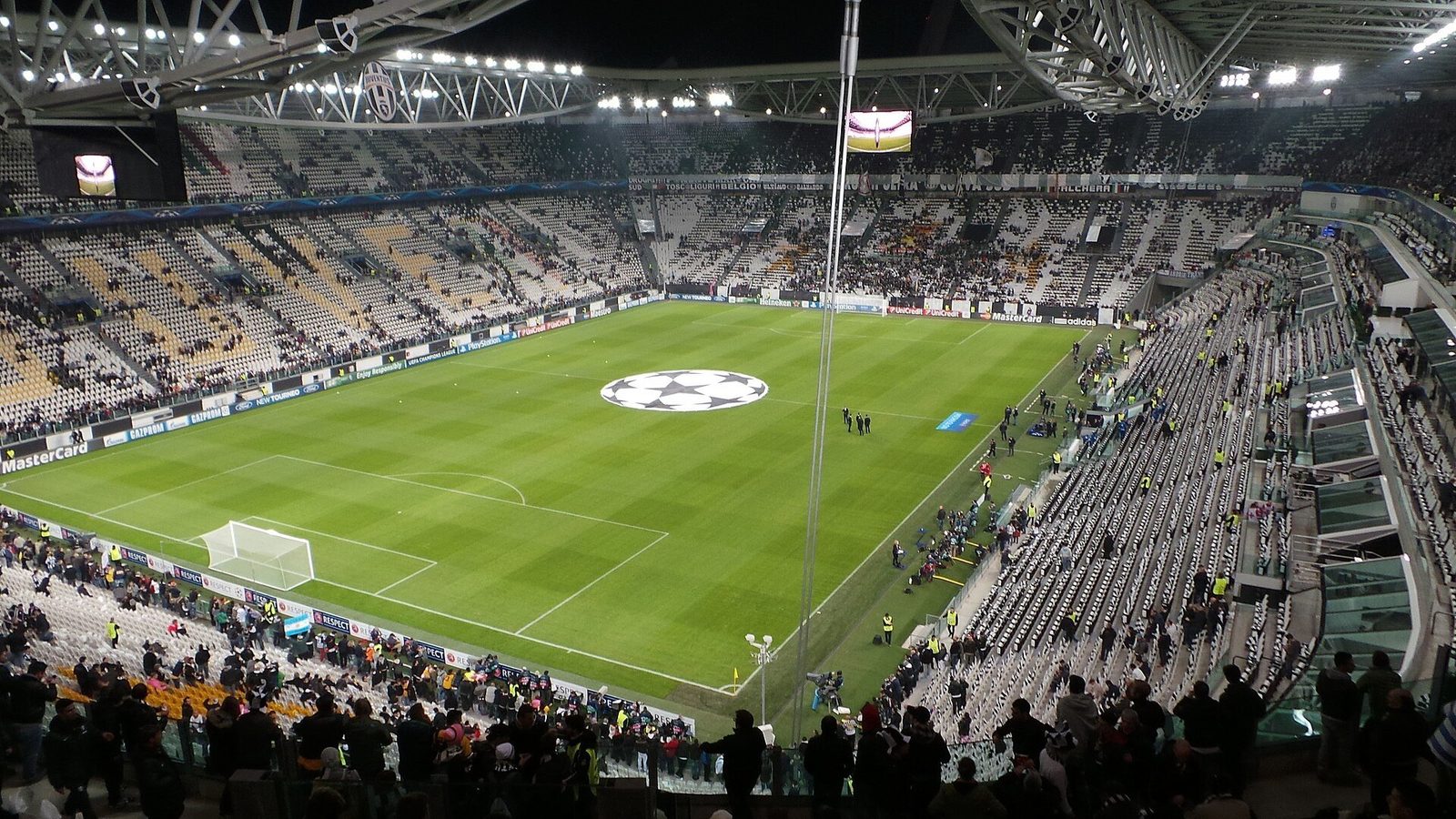 Juventus Stadium (Juventus), Juventus Stadium Mestarien liigan ottelussa