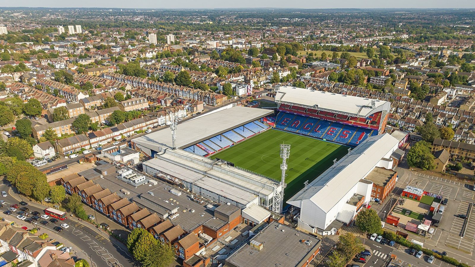 Selhurst Park ilmasta kuvattuna
