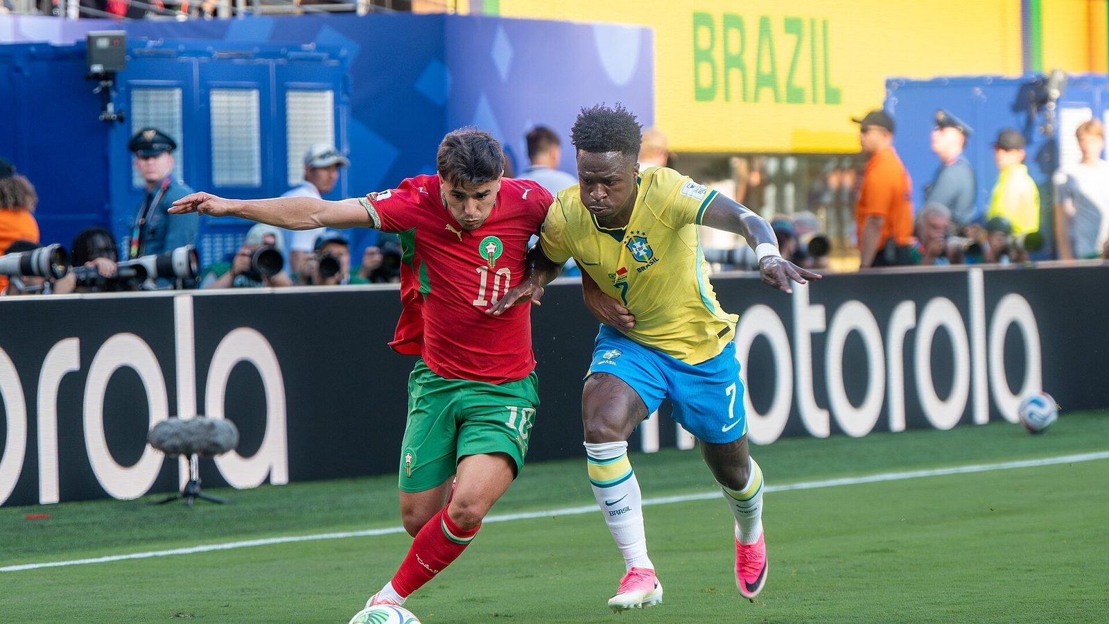 Vinícius Júnior (Brasilia), Marokon vastaisessa ottelussa MM-kisoissa